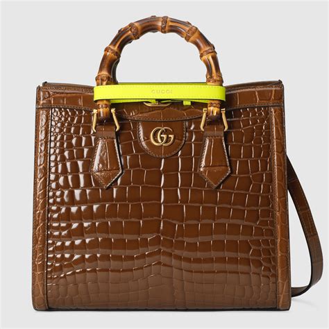 gucci crocodile tote bag|crocodile Gucci bags for women.